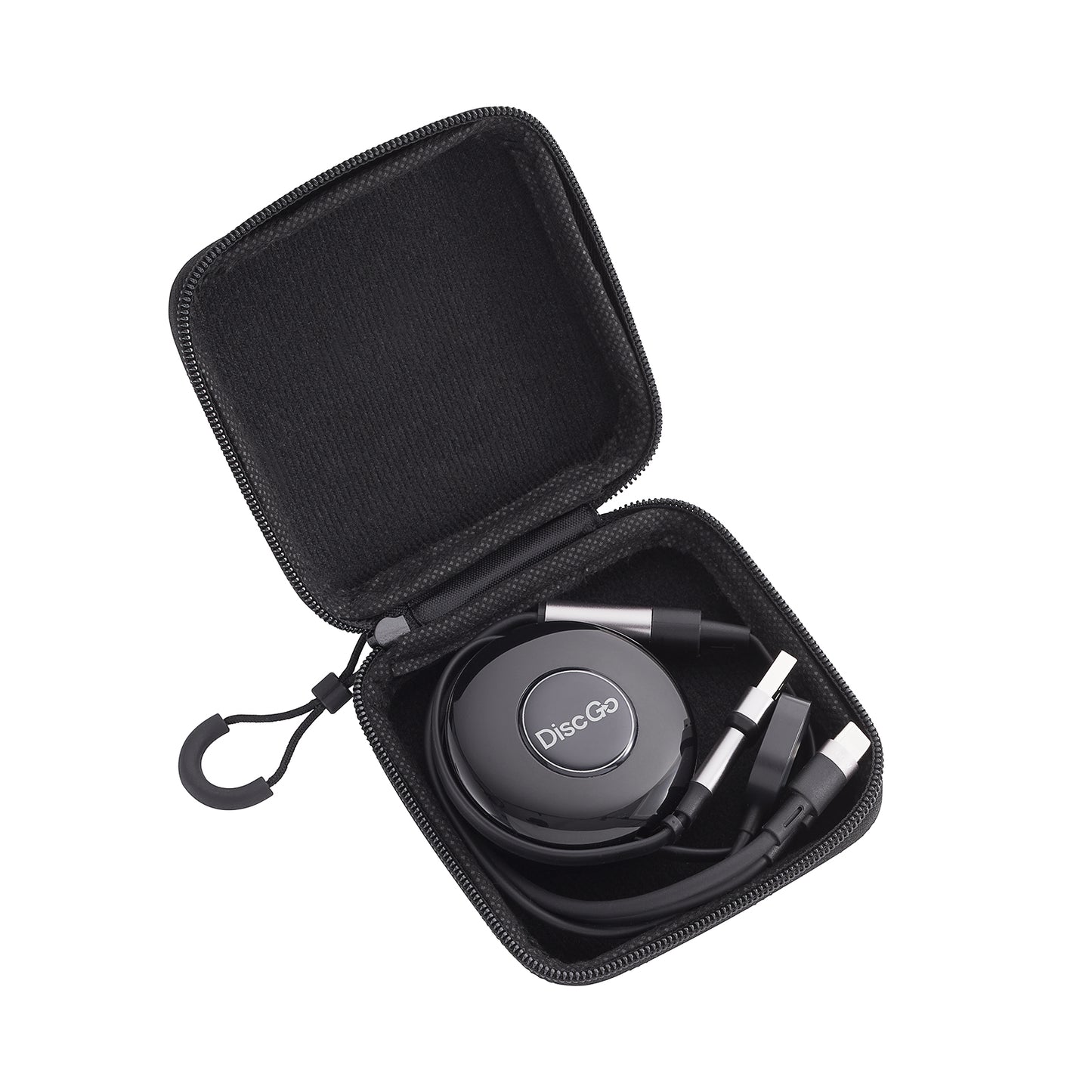DiscGo 3-in-1 Retractable Cable Set
