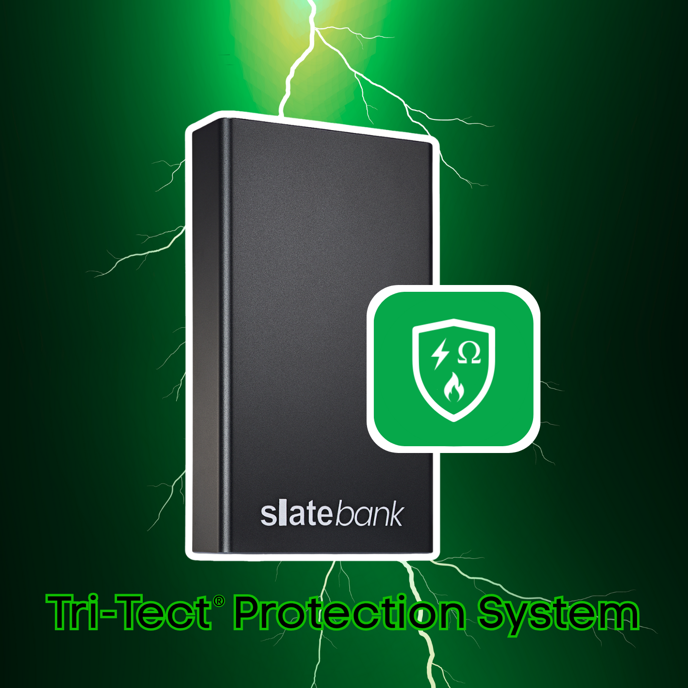 Slatebank 100W PD, 20,000mAh Ultra Slim Powerbank with 4xUSB Outputs