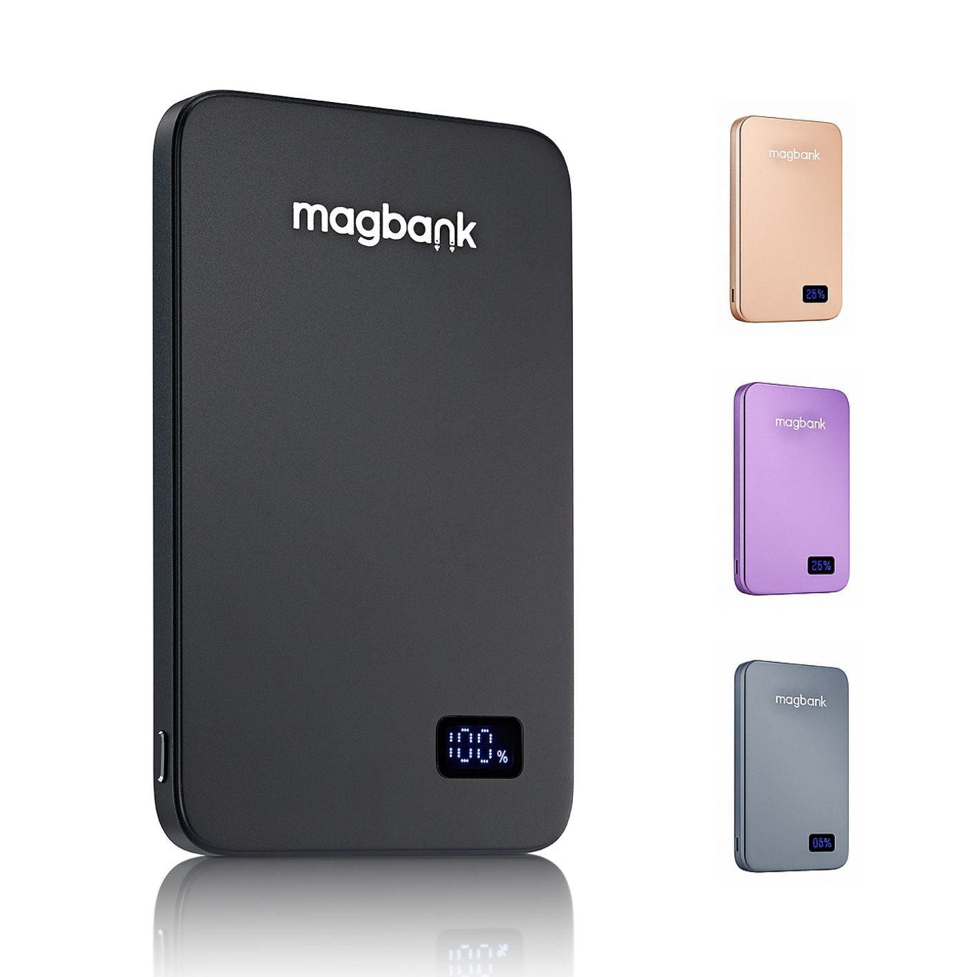 Magbank 3-in-1 Magsafe Compatible Wireless Powerbank (Charges Phone/Watch/Airpods)